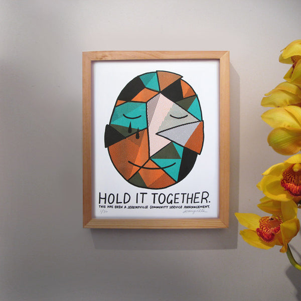 Hold It Together - 11 x 14 inches