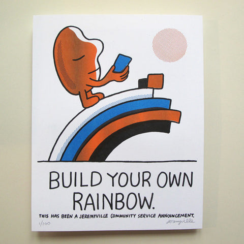 Build Your Own Rainbow - 11 x 14 inches