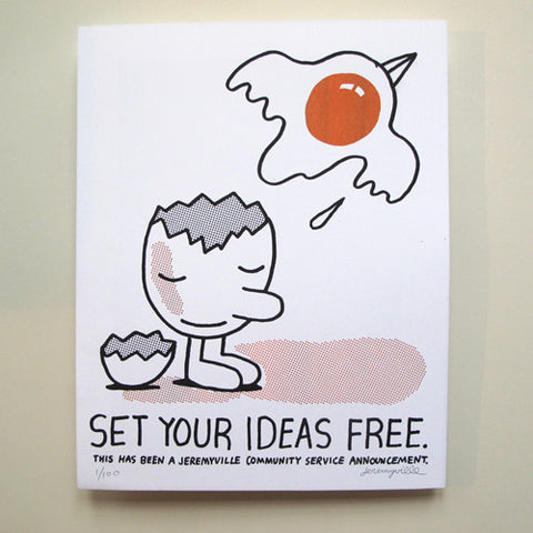 Set Your Ideas Free - 11 x 14 inches