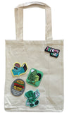 Tote With Patches - Style 2